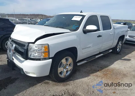 2010 Chevrolet Silverado 1500 Ltz из США, поврежденный, VIN 3GCRKTE26AG108472